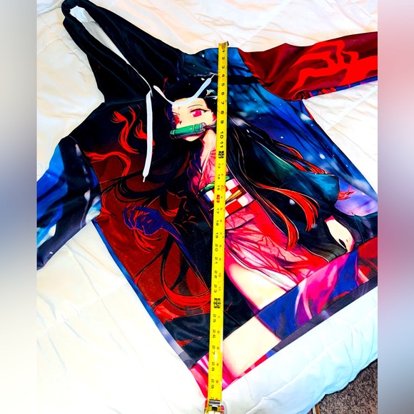 🌑Anime Graphic Hoodie, Women's Size Small (New w/out Tags)🌑 - Picture 13 of 14